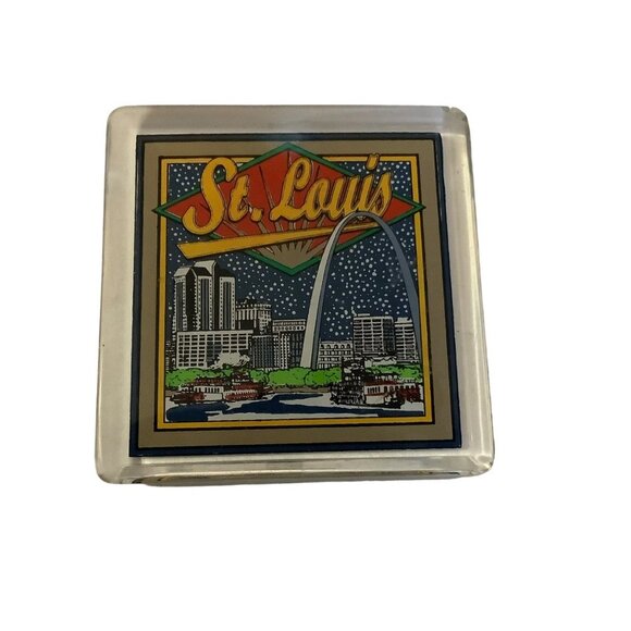 Other - St. Louis Missouri Gateway‎ Arch Travel Souvenir Magnet 2.5 Inch Square